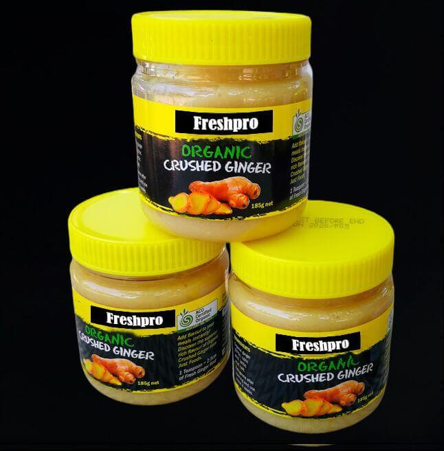 crushed ginger